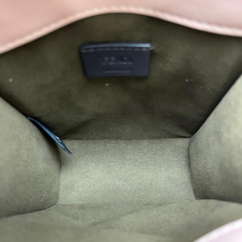 Fendi Mini Sunshine Shopper Tote Calfskin Pink