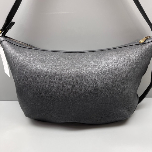 Gucci Halfmoon Print Hobo Grained Calfskin Black Green Red Gucci Halfmoon Print Hobo Grained Calfskin Black Green Red
