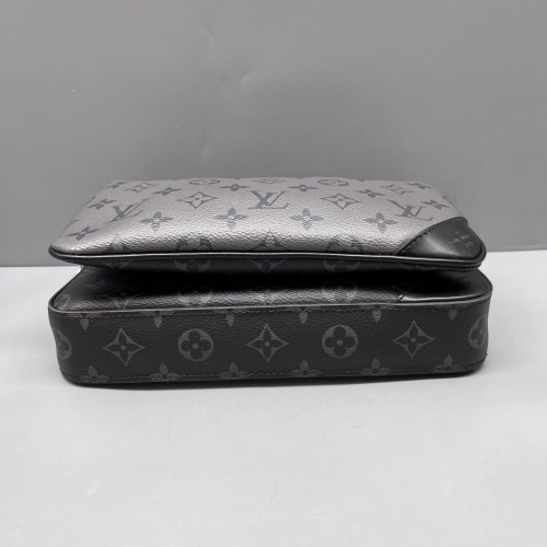 Louis Vuitton Trio Messenger Bag Reverse Monogram Black Grey Louis Vuitton Trio Messenger Bag Reverse Monogram Black Grey