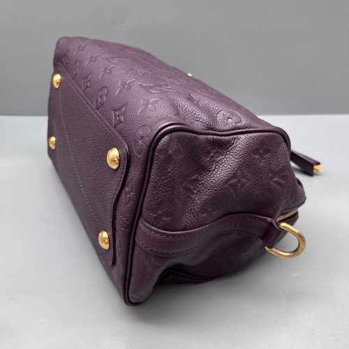 Louis Vuitton Speedy Bandouliere 25 Monogram Empreinte Purple