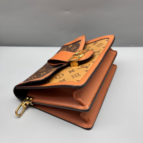 Louis Vuitton Dauphine MM Reverse Monogram Brown Louis Vuitton Dauphine MM Reverse Monogram Brown