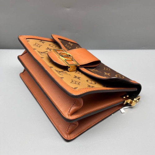 Louis Vuitton Dauphine MM Reverse Monogram Brown Louis Vuitton Dauphine MM Reverse Monogram Brown