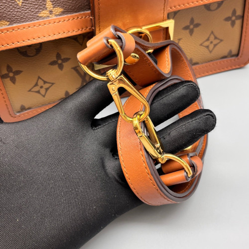 Louis Vuitton Dauphine MM Reverse Monogram Brown Louis Vuitton Dauphine MM Reverse Monogram Brown