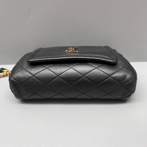 Yves Saint Laurent Mini Nolita Shoulder Bag Nappa Lambskin Black Yves Saint Laurent Mini Nolita Shoulder Bag Nappa Lambskin Black