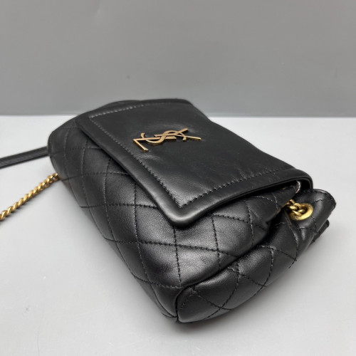 Yves Saint Laurent Mini Nolita Shoulder Bag Nappa Lambskin Black Yves Saint Laurent Mini Nolita Shoulder Bag Nappa Lambskin Black