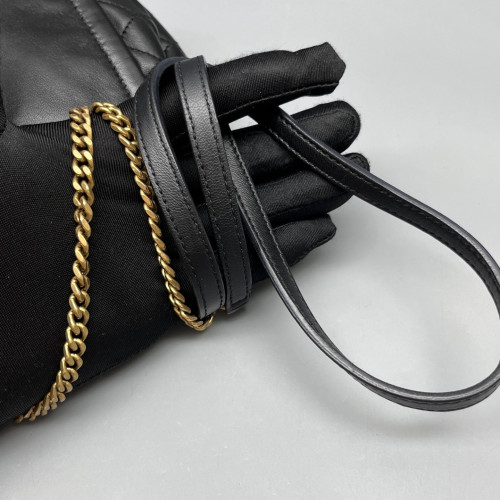 Yves Saint Laurent Mini Nolita Shoulder Bag Nappa Lambskin Black Yves Saint Laurent Mini Nolita Shoulder Bag Nappa Lambskin Black