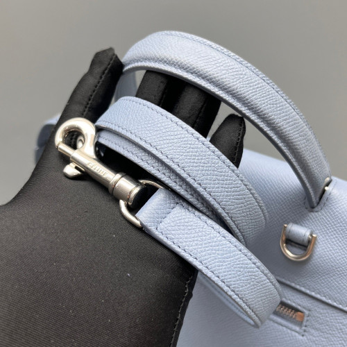 Celine Micro Belt Bag Grained Calfskin Dusty Blue