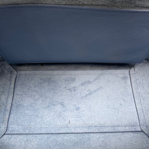 Celine Micro Belt Bag Grained Calfskin Dusty Blue
