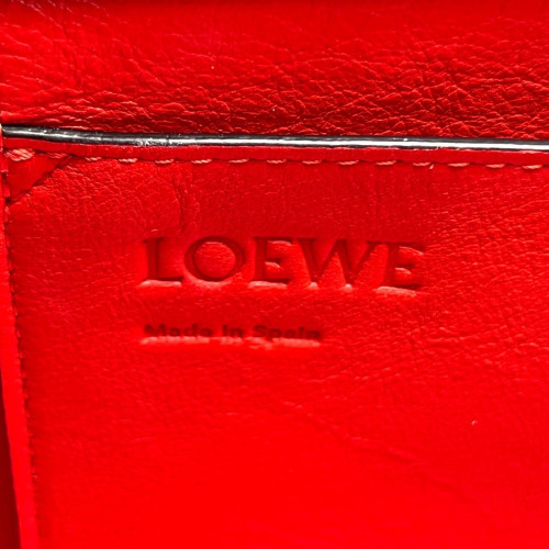 Loewe Crossbody Bag Calfskin Black Red Loewe Crossbody Bag Calfskin Black Red