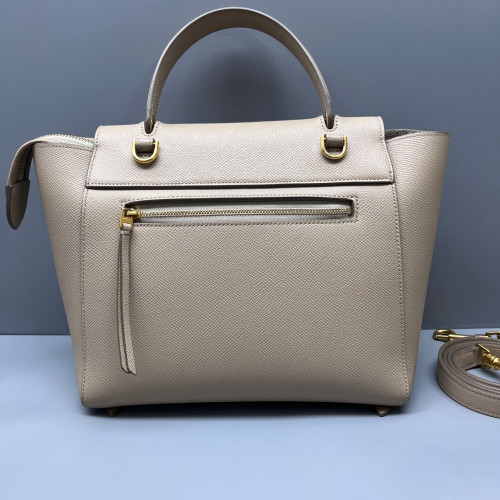 Celine Micro Belt Bag Grained Calfskin Grey