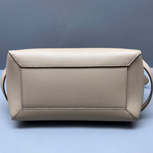 Celine Micro Belt Bag Grained Calfskin Grey