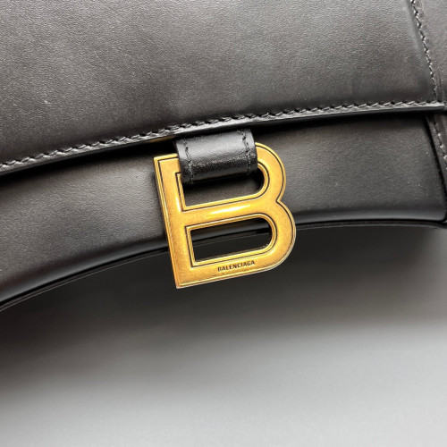 Balenciaga Hourglass Small Calfskin Black