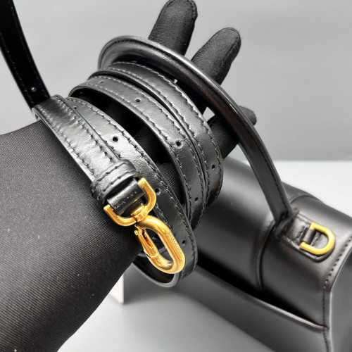 Balenciaga Hourglass Small Calfskin Black