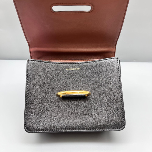 Burberry Crossbody Bag House Check Beige Black Red