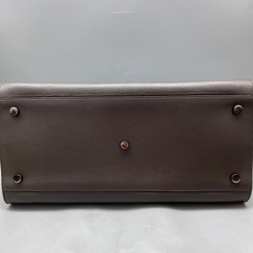 Yves Saint Laurent Large Sac De Jour Grained Calfskin Grey