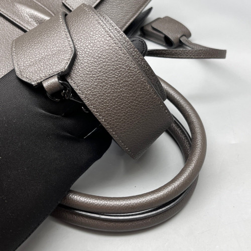 Yves Saint Laurent Large Sac De Jour Grained Calfskin Grey