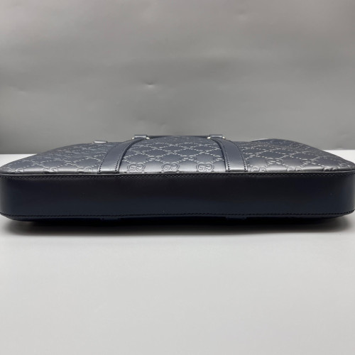 Gucci Briefcase Guccissima Dark Blue