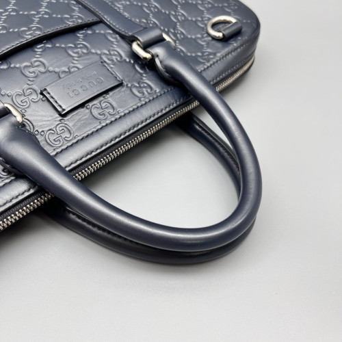 Gucci Briefcase Guccissima Dark Blue