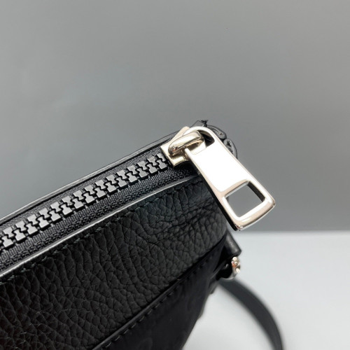 Gucci Messenger Nylon Calfskin Black