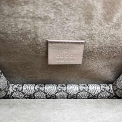 Gucci Mini Dionysus GG Monogram Suede Brown Beige