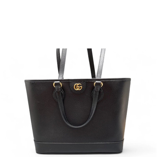 Gucci Ophidia Tote Bag Calfskin Black