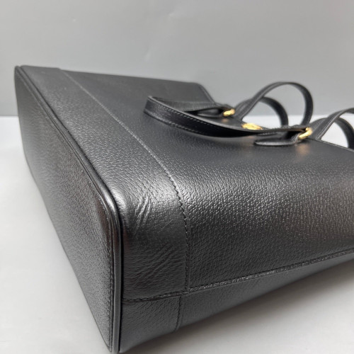 Gucci Ophidia Tote Bag Calfskin Black