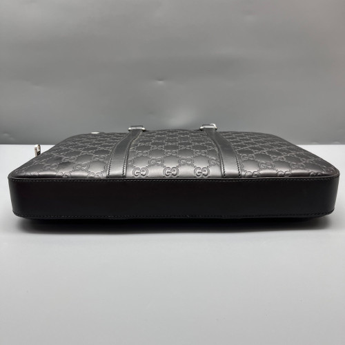 Gucci Briefcase Guccissima Black