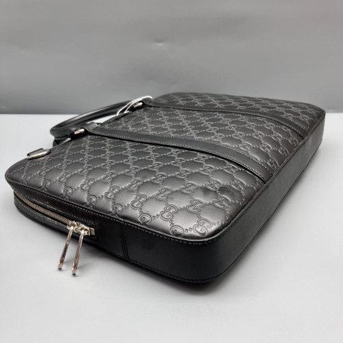 Gucci Briefcase Guccissima Black