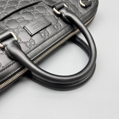 Gucci Briefcase Guccissima Black