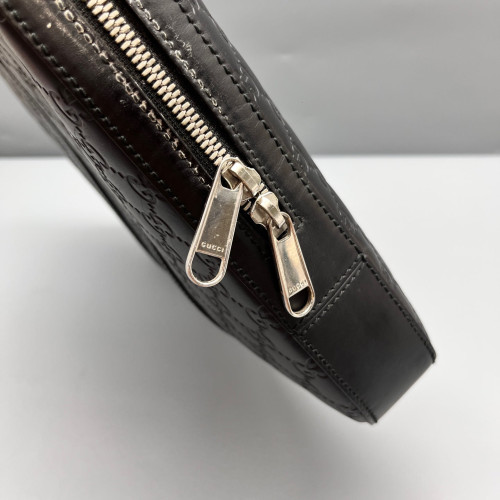 Gucci Briefcase Guccissima Black