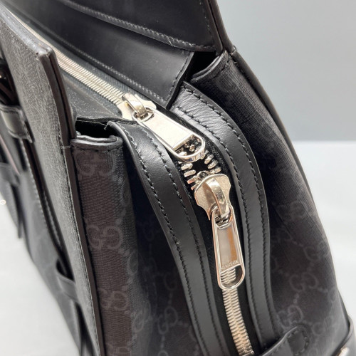 Gucci Briefcase GG Supreme Monogram Black