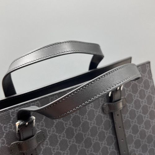 Gucci Briefcase GG Supreme Monogram Black