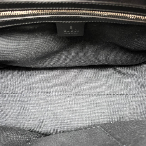 Gucci Briefcase GG Supreme Monogram Black