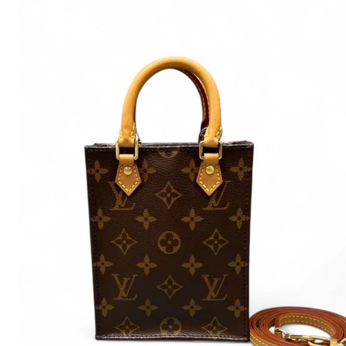 Louis Vuitton Petite Sac Plat Monogram Brown