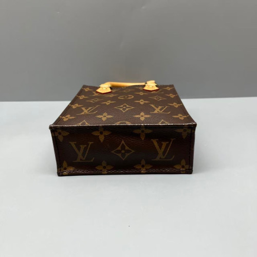 Louis Vuitton Petite Sac Plat Monogram Brown