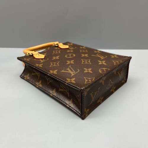 Louis Vuitton Petite Sac Plat Monogram Brown