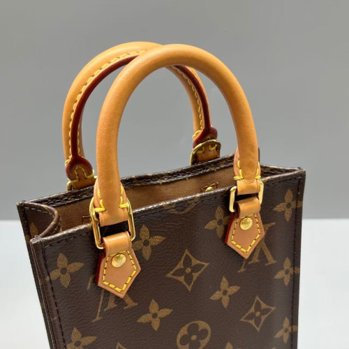 Louis Vuitton Petite Sac Plat Monogram Brown