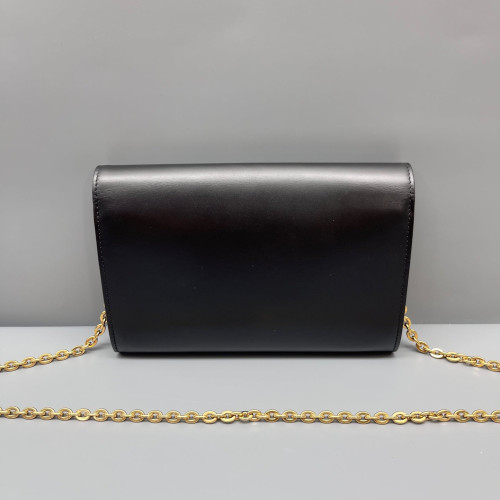 Louis Vuitton Shoulder Bag Calfskin Black Louis Vuitton Shoulder Bag Calfskin Black