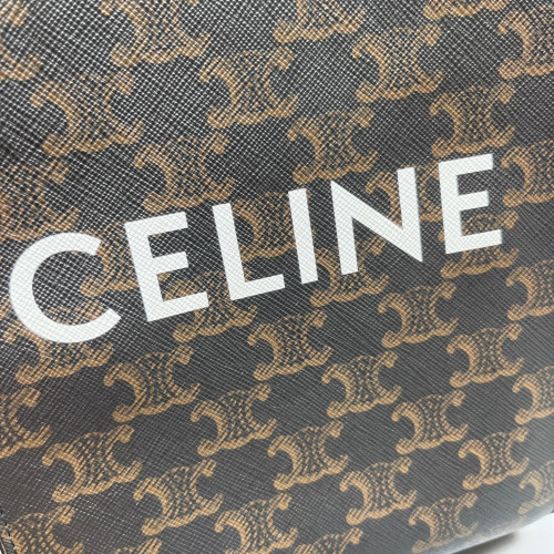 Celine Nano Vertical Cabas Triomphe Brown Black