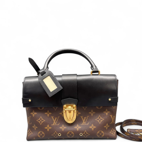 Louis Vuitton One Handle Flap MM Monogram Brown