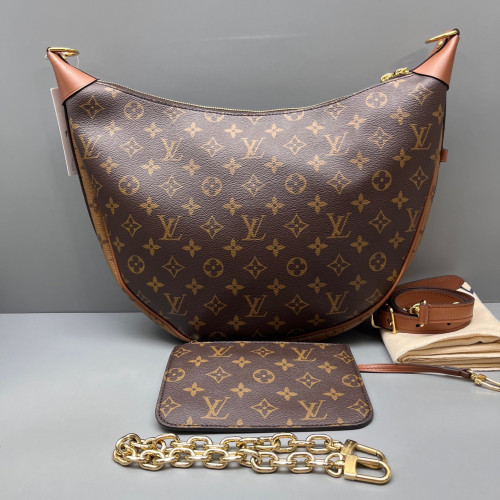 Louis Vuitton Loop Hobo Reverse Monogram Brown