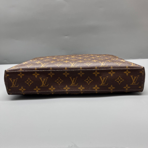 Louis Vuitton Porte Documents Jour Monogram Brown