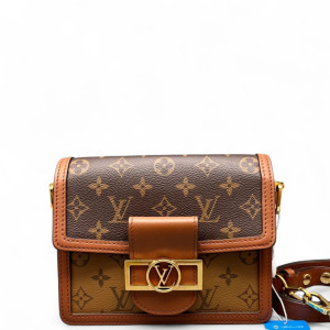 Louis Vuitton Dauphine Mini Reverse Monogram Brown