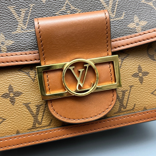 Louis Vuitton Dauphine Mini Reverse Monogram Brown