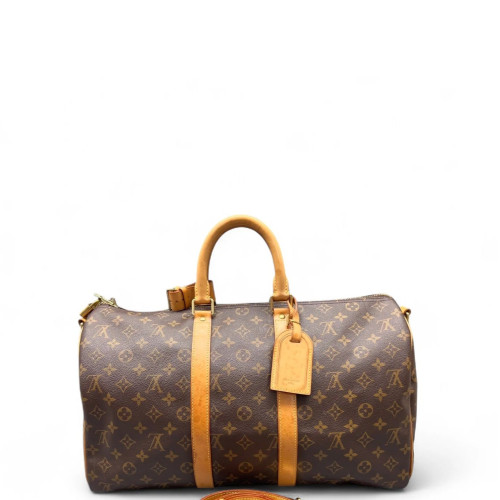 Louis Vuitton Keepall Bandouliere 45 Monogram Brown Louis Vuitton Keepall Bandouliere 45 Monogram Brown