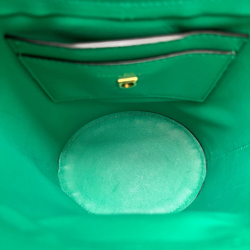 Salvatore Ferragamo Bucket Calfskin Green