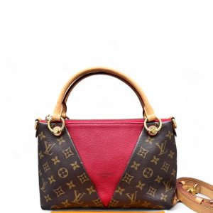 Louis Vuitton V Tote BB Monogram Brown