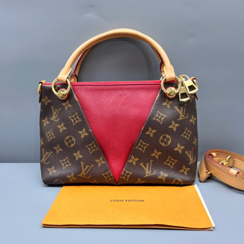 Louis Vuitton V Tote BB Monogram Brown