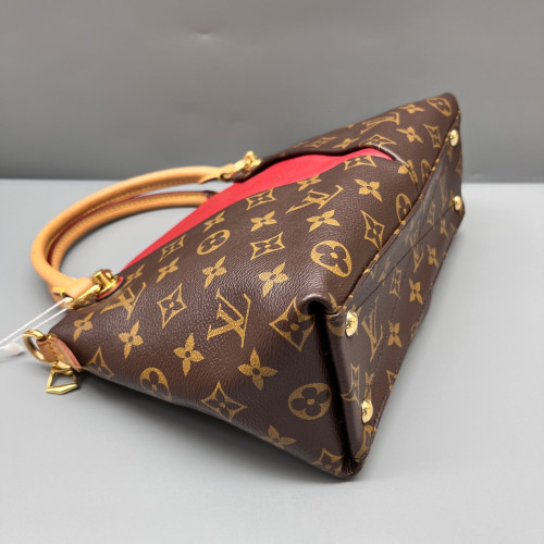 Louis Vuitton V Tote BB Monogram Brown