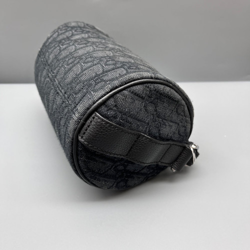 Dior Roller Messenger Bag Oblique Black Grey